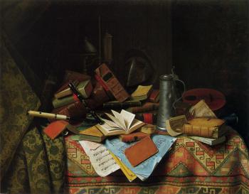 威廉 邁尅爾 哈尼特 A Study Table 威廉 邁尅爾 哈尼特 A Study Table